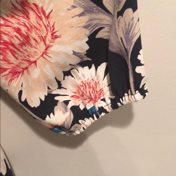 lc lauren conrad | floral blouse - Picture 3 of 6